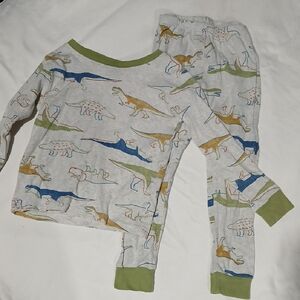 Dinosaur Print Kids Pajamas